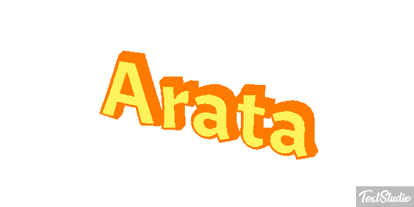 Arata Effet de texte