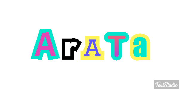 Arata Effet de texte