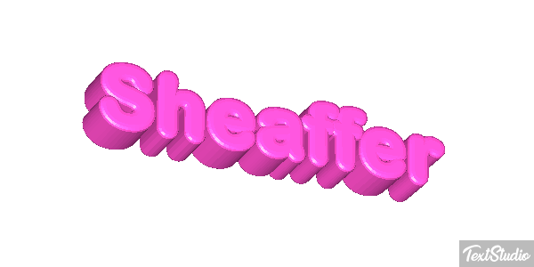 Sheaffer Tekst effect