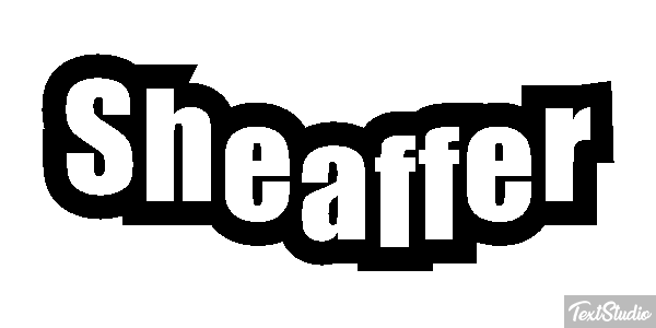Sheaffer Tekst effect