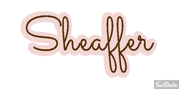Sheaffer Tekst effect