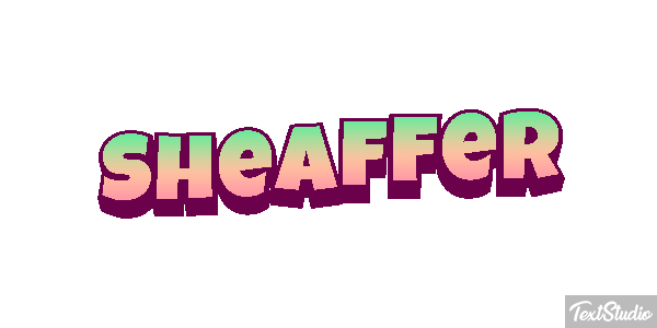 Sheaffer Tekst effect