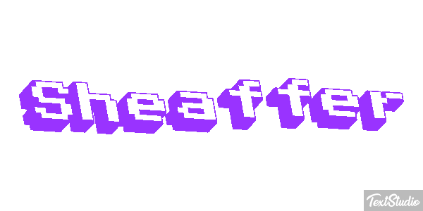 Sheaffer Tekst effect