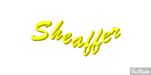 Sheaffer Tekst effect