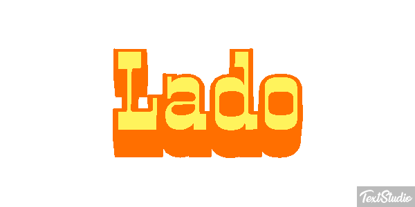 Lado Efeito do texto