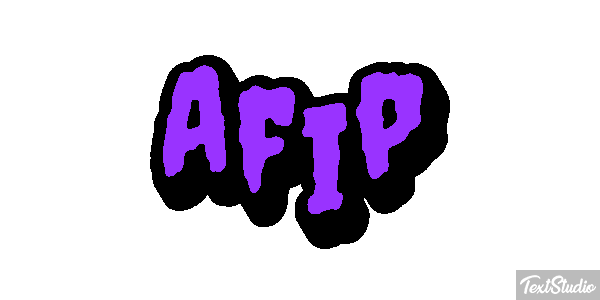 Afip Efekt tekstowy