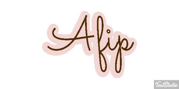 Afip Efekt tekstowy