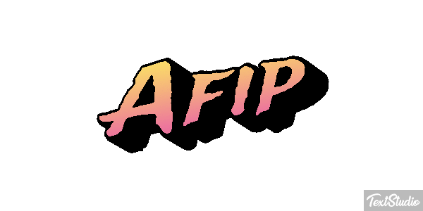 Afip Efekt tekstowy
