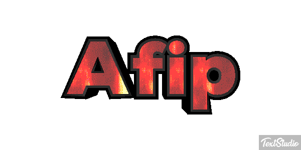 Afip Efekt tekstowy