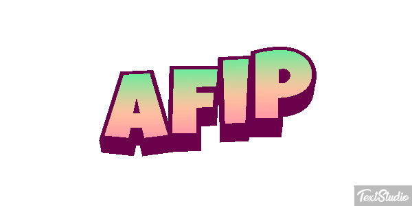 Afip Efekt tekstowy