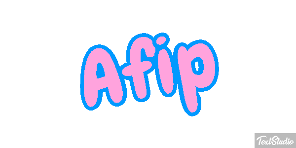 Afip Efekt tekstowy