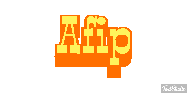 Afip Efekt tekstowy