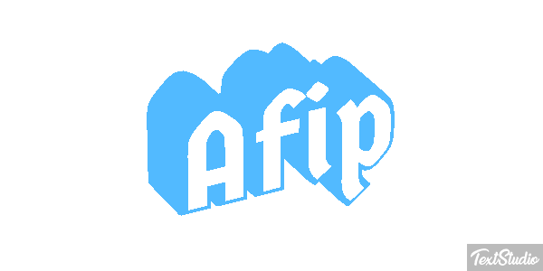 Afip Efekt tekstowy