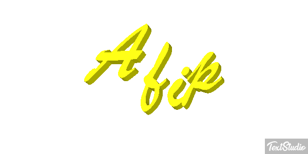 Afip Efekt tekstowy