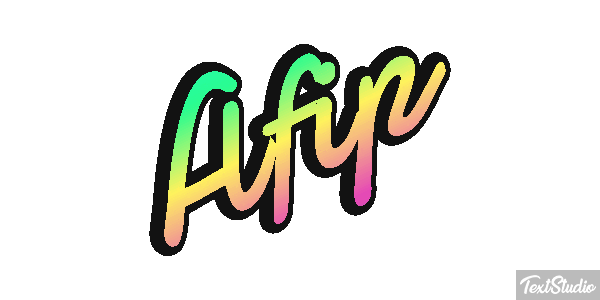 Afip Efekt tekstowy