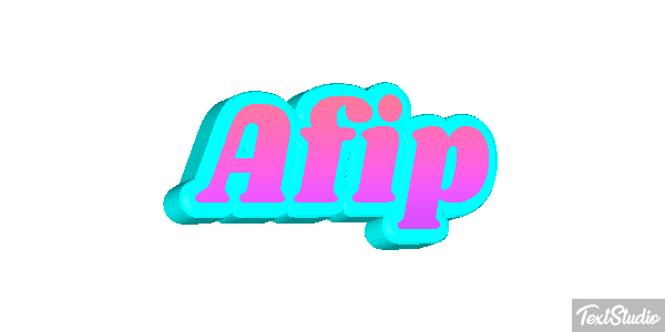 Afip Efekt tekstowy
