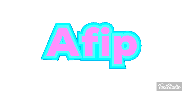 Afip Efekt tekstowy