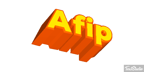 Afip Efekt tekstowy