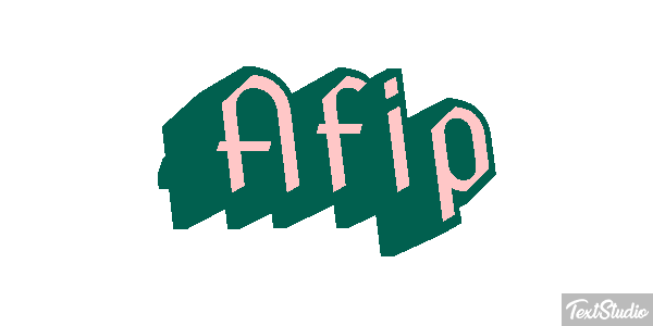 Afip Efekt tekstowy