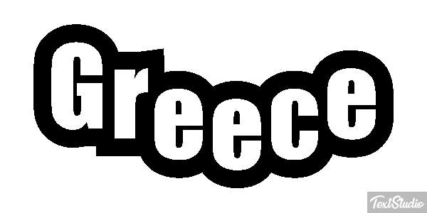 Greece Text effect