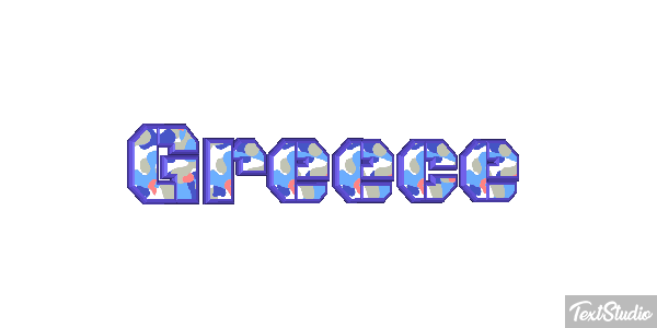 Greece Text effect