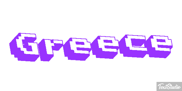 Greece Text effect