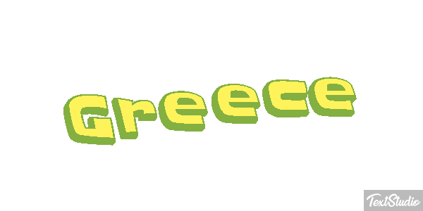 Greece Text effect