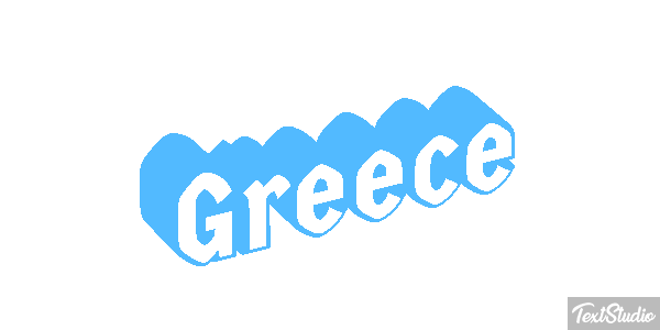 Greece Text effect
