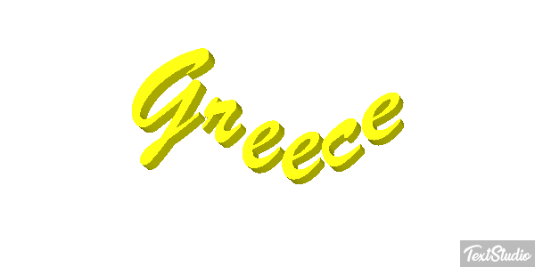 Greece Text effect