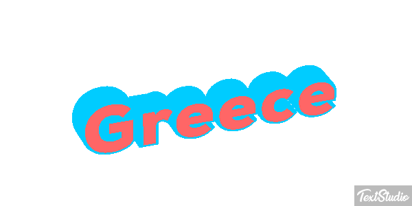 Greece Text effect