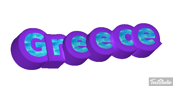 Greece Text effect