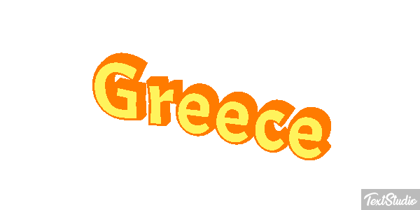 Greece Text effect