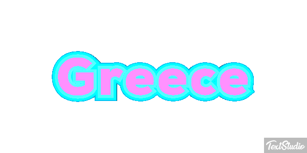 Greece Text effect