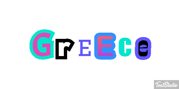 Greece Text effect