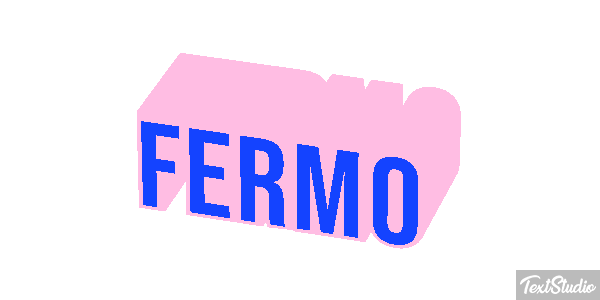 Fermo Effetto testo