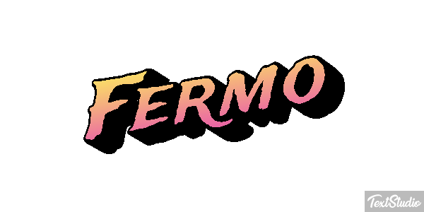 Fermo Effetto testo