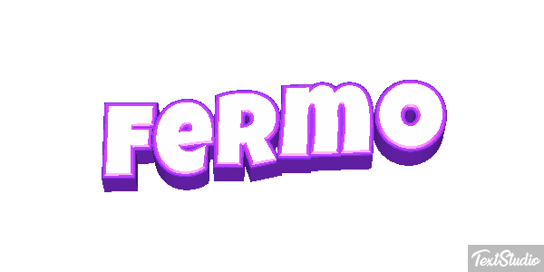 Fermo Effetto testo