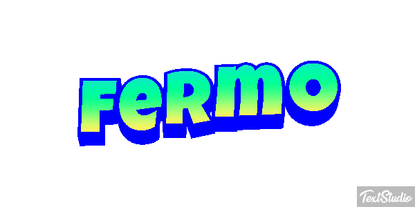 Fermo Effetto testo
