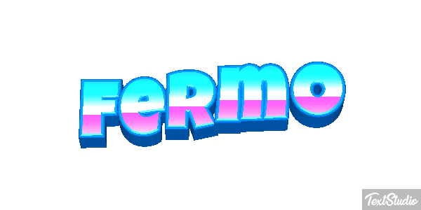 Fermo Effetto testo