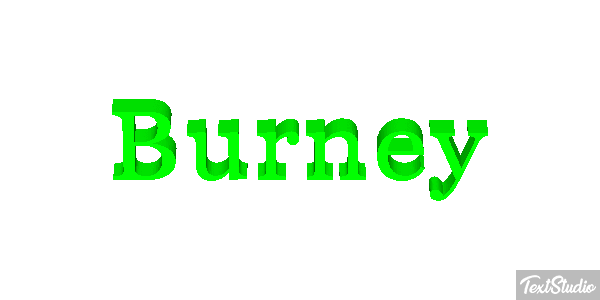 Burney Effetto testo