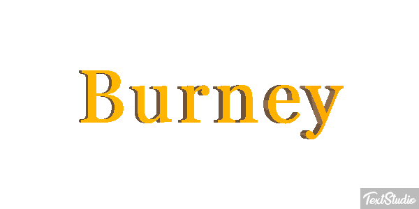 Burney Effetto testo
