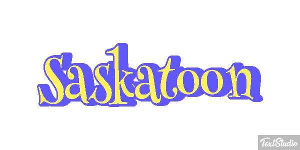 Saskatoon Text effect