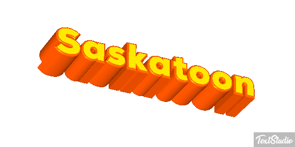 Saskatoon Text effect