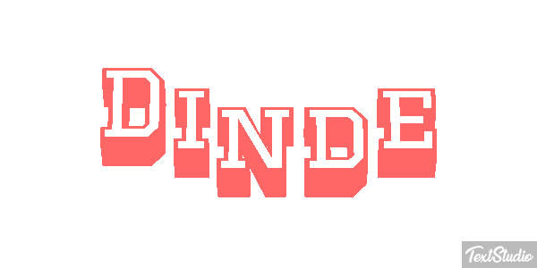 Dinde Effet de texte