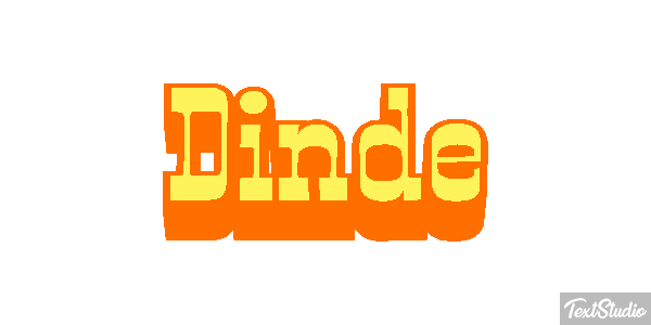 Dinde Effet de texte