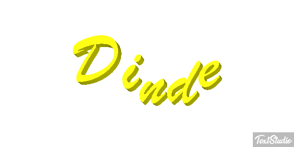 Dinde Effet de texte