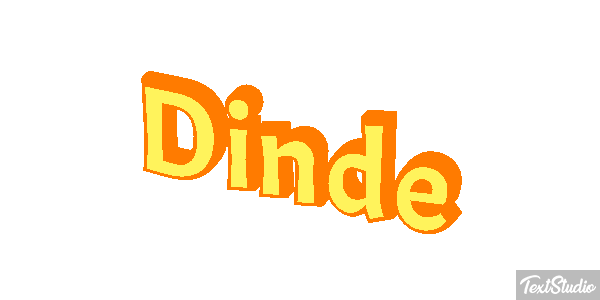 Dinde Effet de texte