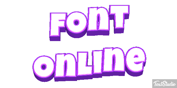 Font Online Text effect