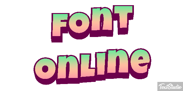 Font Online Text effect