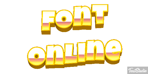 Font Online Text effect